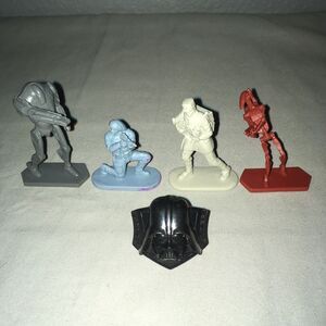 Star Wars 4 Miscellaneous Stand Up Toy Figure From Various Board Games Lucasfilm